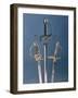 Infantry Officer's Sword, 1796, Swept-Hilt Rapier, c.1600, Prussian Officer's Sword, 1878-null-Framed Giclee Print