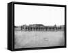 Infantry on Parade During American Civil War-Stocktrek Images-Framed Stretched Canvas