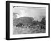 Infantrymen Lying on Ground at Lookout-Sam Goldstein-Framed Photographic Print