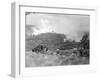 Infantrymen Lying on Ground at Lookout-Sam Goldstein-Framed Photographic Print