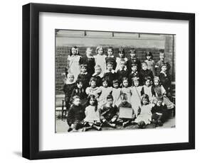 Infants School Class, London, C1900-C1915-null-Framed Photographic Print