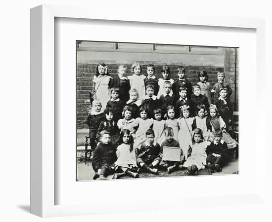 Infants School Class, London, C1900-C1915-null-Framed Photographic Print