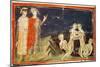 Inferno, Canto XXIX, Miniature from Divine Comedy-Dante Alighieri-Mounted Giclee Print