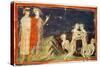 Inferno, Canto XXIX, Miniature from Divine Comedy-Dante Alighieri-Stretched Canvas