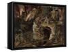 Inferno Landscape-Hieronymus Bosch-Framed Stretched Canvas