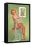 Infinitely Self-Referential Pin-Up-null-Framed Stretched Canvas