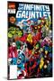 Infinity Gauntlet No.3 Cover: Adam Warlock-George Perez-Mounted Poster