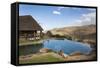 Infinity Pool and View from Borana Luxury Safari Lodge, Laikipia, Kenya, East Africa, Africa-Ann & Steve Toon-Framed Stretched Canvas