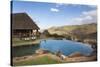 Infinity Pool and View from Borana Luxury Safari Lodge, Laikipia, Kenya, East Africa, Africa-Ann & Steve Toon-Stretched Canvas