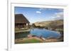 Infinity Pool and View from Borana Luxury Safari Lodge, Laikipia, Kenya, East Africa, Africa-Ann & Steve Toon-Framed Photographic Print
