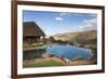 Infinity Pool and View from Borana Luxury Safari Lodge, Laikipia, Kenya, East Africa, Africa-Ann & Steve Toon-Framed Photographic Print