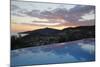 Infinity Pool at Sunset, Mediteran Hotel, Kalkan-Stuart Black-Mounted Photographic Print