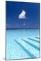 Infinity Pool in the Maldives, Indian Ocean-Sakis Papadopoulos-Mounted Photographic Print