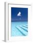 Infinity Pool in the Maldives, Indian Ocean-Sakis Papadopoulos-Framed Photographic Print