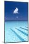 Infinity Pool in the Maldives, Indian Ocean-Sakis Papadopoulos-Mounted Photographic Print