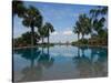 Infinity pool of Aureum Palace Hotel, Bagan, Mandalay Region, Myanmar-null-Stretched Canvas