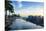 Infinity Pool on Roof of Marina Bay Sands Hotel with Spectacular Views over Singapore Skyline-Fraser Hall-Mounted Photographic Print