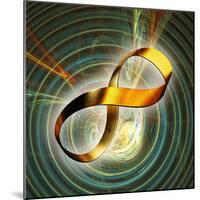 Infinity Symbol And Black Hole-PASIEKA-Mounted Premium Photographic Print