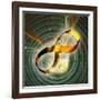 Infinity Symbol And Black Hole-PASIEKA-Framed Photographic Print