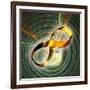 Infinity Symbol And Black Hole-PASIEKA-Framed Photographic Print