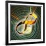 Infinity Symbol And Black Hole-PASIEKA-Framed Photographic Print