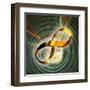 Infinity Symbol And Black Hole-PASIEKA-Framed Premium Photographic Print