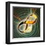 Infinity Symbol And Black Hole-PASIEKA-Framed Premium Photographic Print