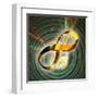 Infinity Symbol And Black Hole-PASIEKA-Framed Premium Photographic Print