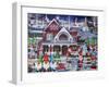 Inflatable Christmas-Julie Pace Hoff-Framed Art Print