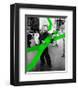 Inflatable Tube Man-Barry Kite-Framed Art Print