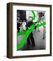 Inflatable Tube Man-Barry Kite-Framed Art Print