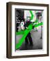 Inflatable Tube Man-Barry Kite-Framed Art Print