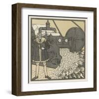 Inflation in Germany Gutenberg-F. Schilling-Framed Art Print