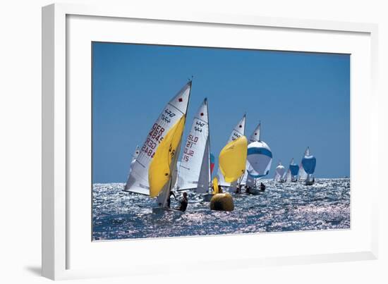 Inflection Point-null-Framed Art Print