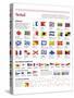 Infografía De Las Banderas Del Código Internacional De Señales, Organizació-null-Stretched Canvas