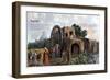 Infografía Sobre La Antigua Ciudad De Bagdad En Su Época Bajo La Dinastía Abásida-null-Framed Premium Giclee Print