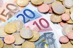 Euro Money-infografick-Framed Photographic Print