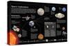 Infographic About Space Exploration-null-Stretched Canvas