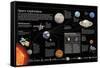 Infographic About Space Exploration-null-Framed Stretched Canvas