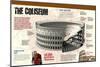 Infographic of the Roman Coliseum-null-Mounted Poster