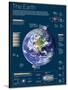 Infographic on the Earth, the Third Planet of the Solar System-null-Stretched Canvas