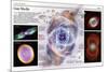 Infographic Showing Formation Called Planetary Nebulae-null-Mounted Poster