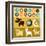 Infographics Elements - Dogs-venimo-Framed Art Print