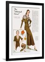 Informal Dress, 1932-null-Framed Art Print