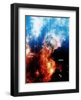 Infra-Red View of Constellation of Orion-null-Framed Premium Giclee Print