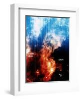 Infra-Red View of Constellation of Orion-null-Framed Giclee Print