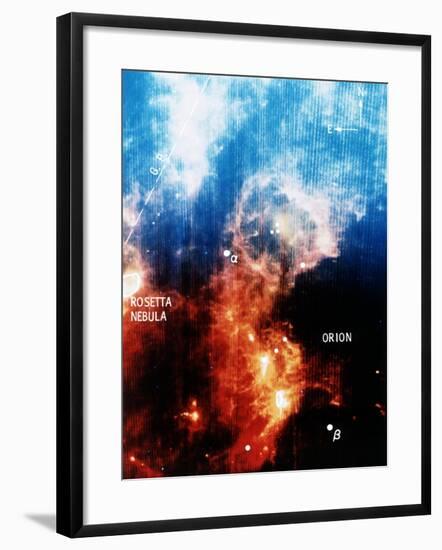 Infra-Red View of Constellation of Orion-null-Framed Giclee Print