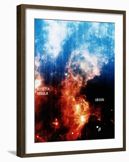 Infra-Red View of Constellation of Orion-null-Framed Giclee Print