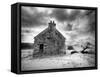 Infrared Image of a Derelict Farmhouse Near Arivruach, Isle of Lewis, Hebrides, Scotland, UK-Nadia Isakova-Framed Stretched Canvas