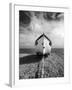 Infrared Image of a Fishing Boat, Dungeness, Kent, UK-Nadia Isakova-Framed Photographic Print